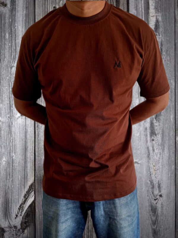 Camiseta - Basic - Streetwear - Marrom - Image 2